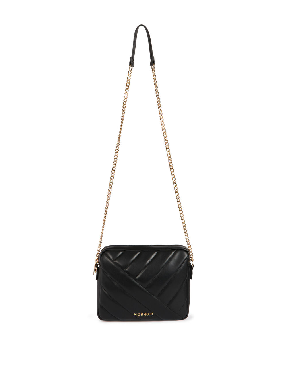 Sac matelassé noir femme