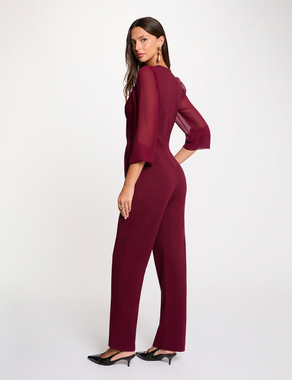 Combinaison cache coeur prune femme