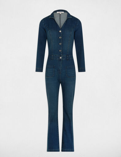 weite jeans overall rohes denim damen Weite Jeans-Overall rohes denim damen