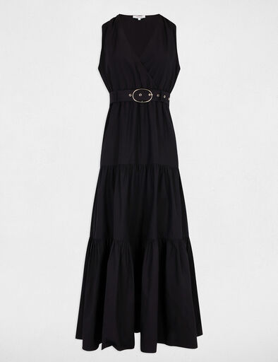langes gerade geschnittenes kleid schwarz damen Langes, gerade geschnittenes Kleid schwarz damen