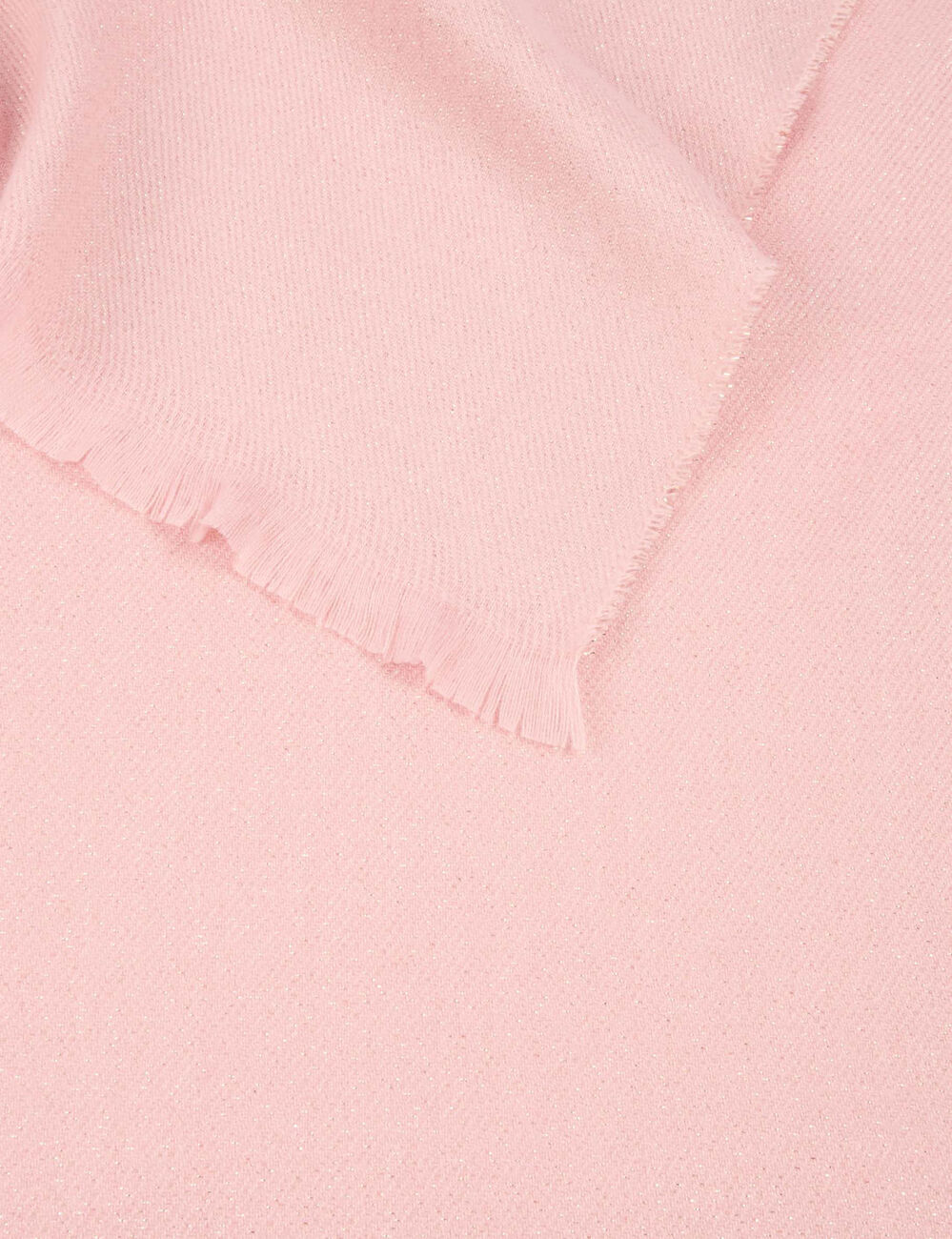 Écharpe rose poudrée femme