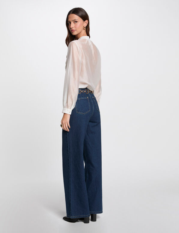 chemise manches longues blanc femme Chemise manches longues blanc femme
