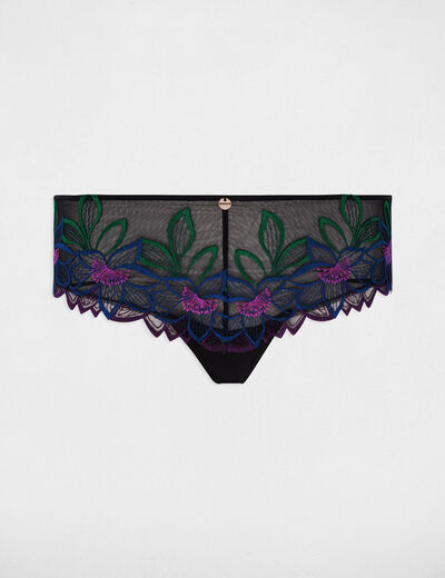 Spitzen-Shorty schwarz damen