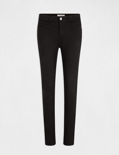 slim hose mit normaler taille schwarz damen Slim-Hose mit normaler Taille schwarz damen