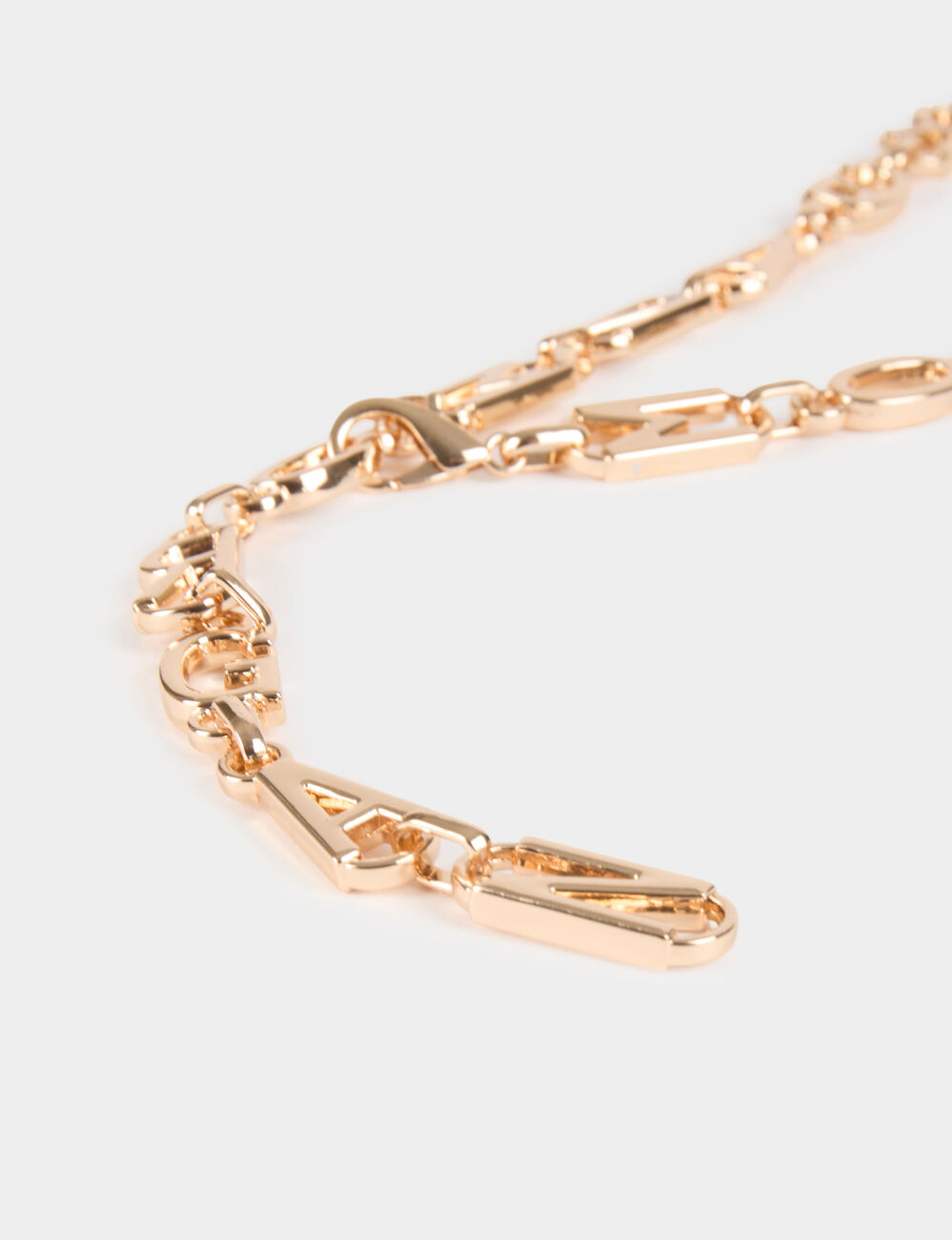 Ceinture chaîne MORGAN jaune or femme