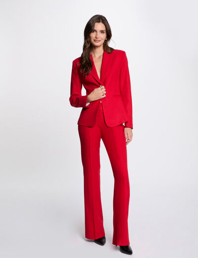 Bootcut-Hose rot damen