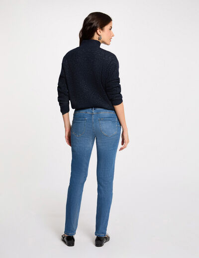 Slim Jeans in Standardgrösse stone denim damen