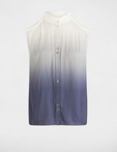chemise sans manches multicolore femme Chemise sans manches multicolore femme