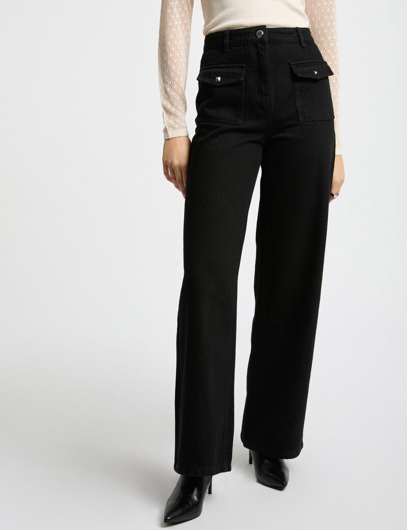 weite jeans schwarz damen Weite Jeans schwarz damen