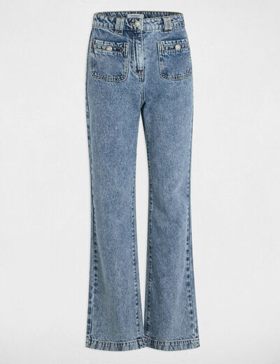 Weite Jeans double stone denim damen