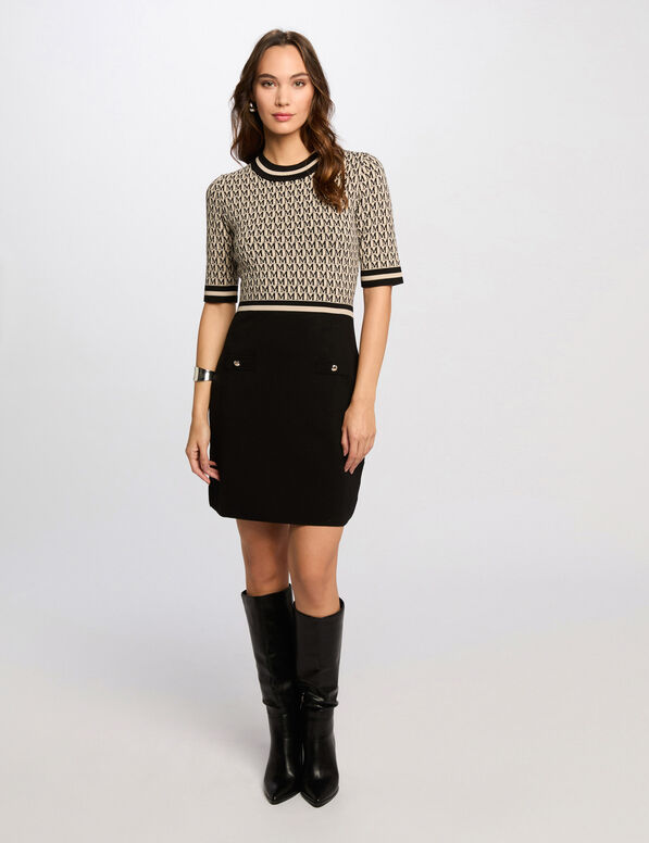 eng anliegendes kurzes strickkleid sandfarben damen Eng anliegendes Kurzes Strickkleid sandfarben damen