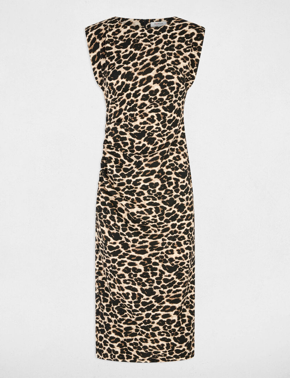 &Auml;rmelloses Strickkleid mehrfarbig damen