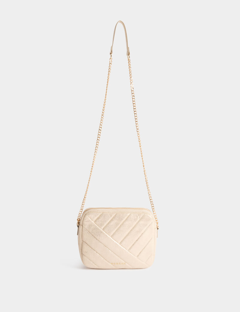 sac matelasse jaune or femme Sac matelassé jaune or femme