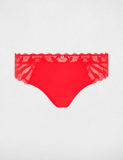 Spitzen-Shorty rot damen