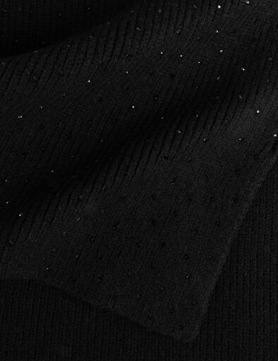 schal mit strass schwarz damen Schal mit Strass schwarz damen