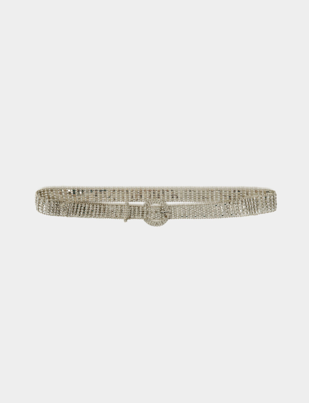 D&uuml;nner G&uuml;rtel mit Strass couleur argent damen