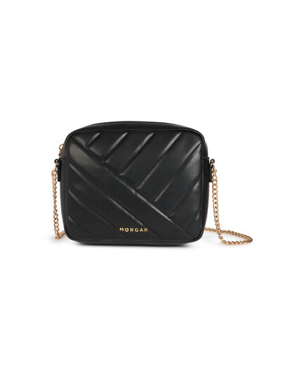 Sac matelassé noir femme