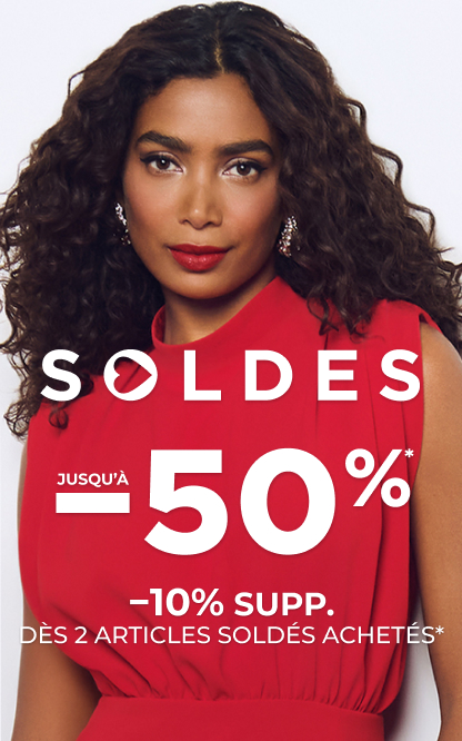 Soldes : jusqu'à -50%*
