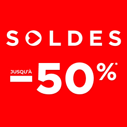 Soldes : jusqu'à -50%