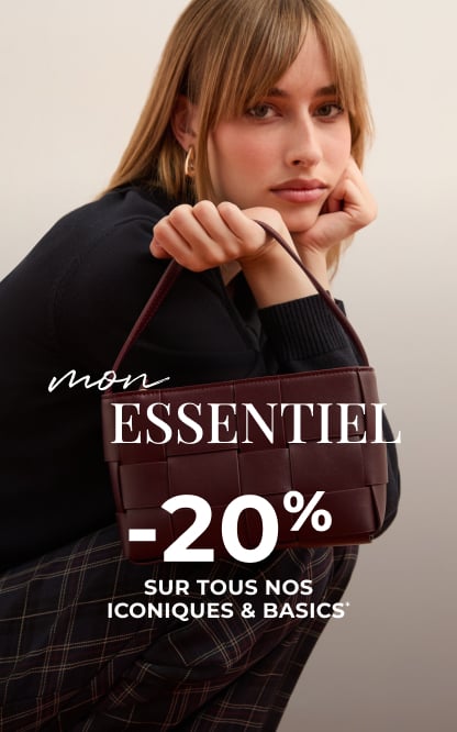 Mon essentiel : -20% sur nos iconiques & basics