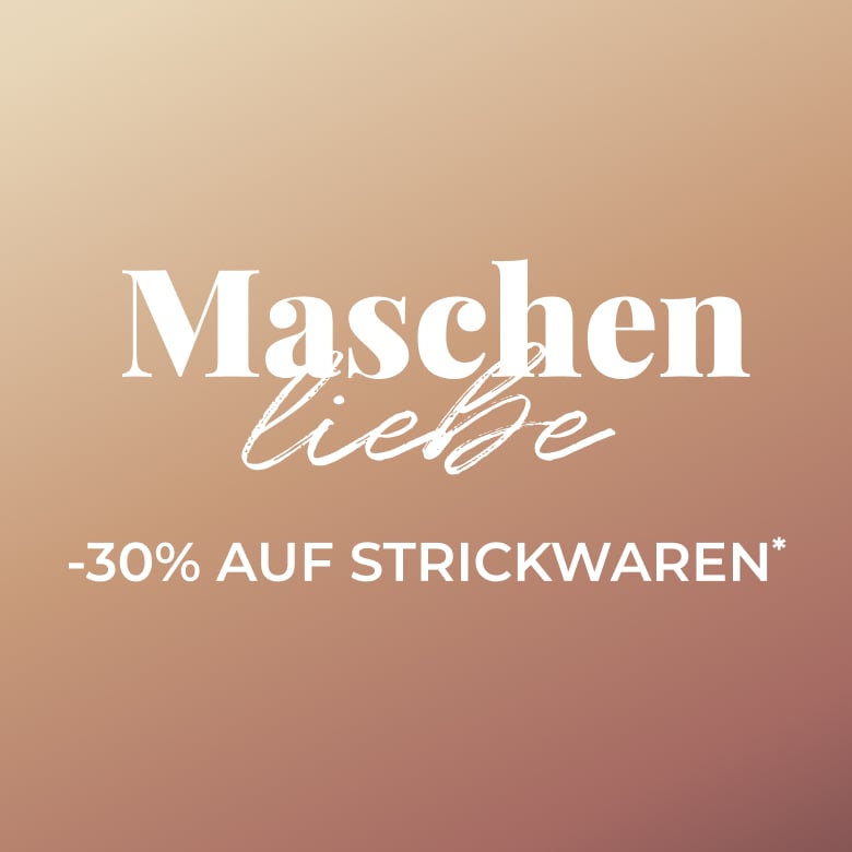 -30% auf Strickwaren