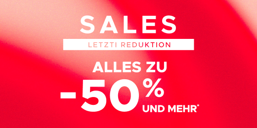 Sales alles zu-50% und mehr