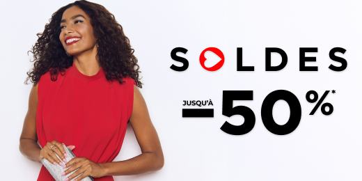 soldes: jusqu'à -50%