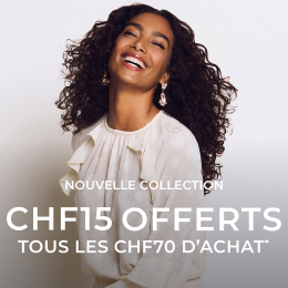 CHF 15 offerts tous les CHF 70 d'achat