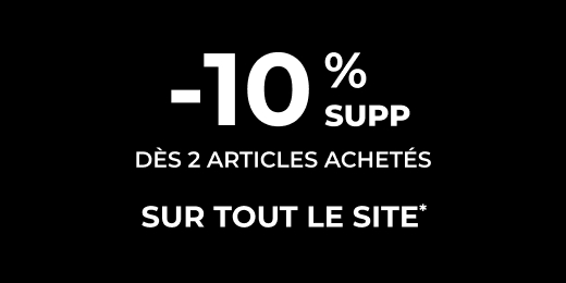 -10% supp dès 2 articles