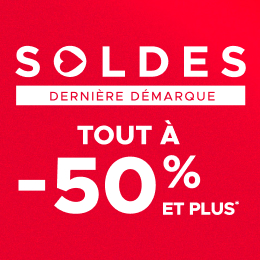 Soldes: tout à -50% et plus