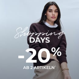 Shopping Days -20% ab 2