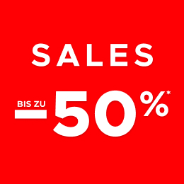 Sales : bis zu -50%