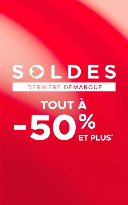 Soldes tout à -50% et plus