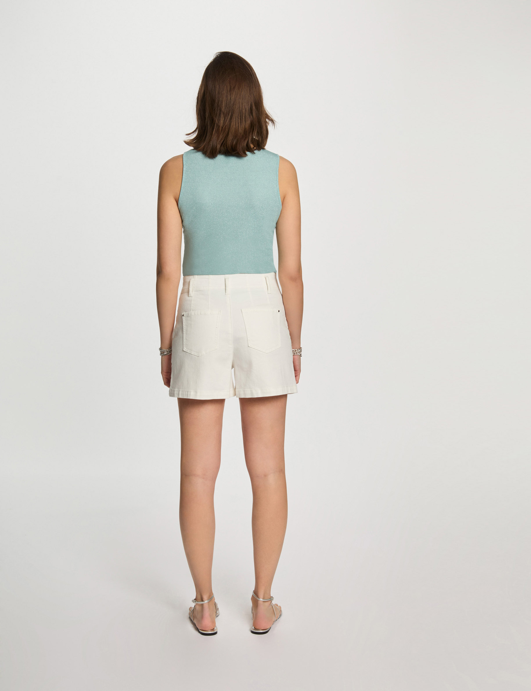Débardeur sans manches vert femme