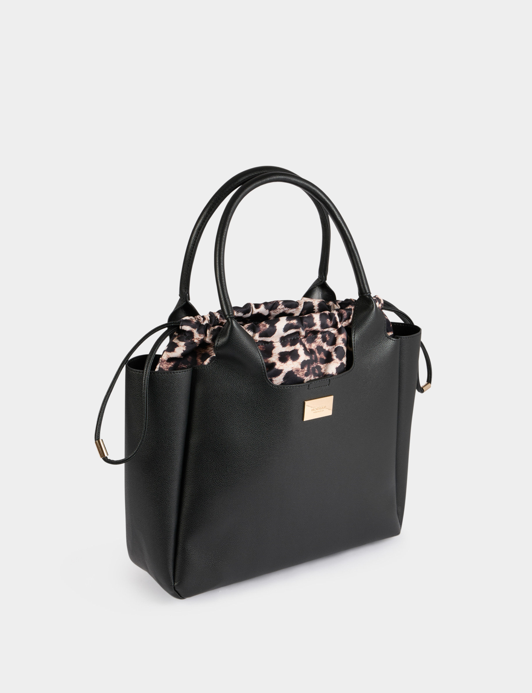 sac cabas avec pochette noir femme Sac cabas avec pochette noir femme