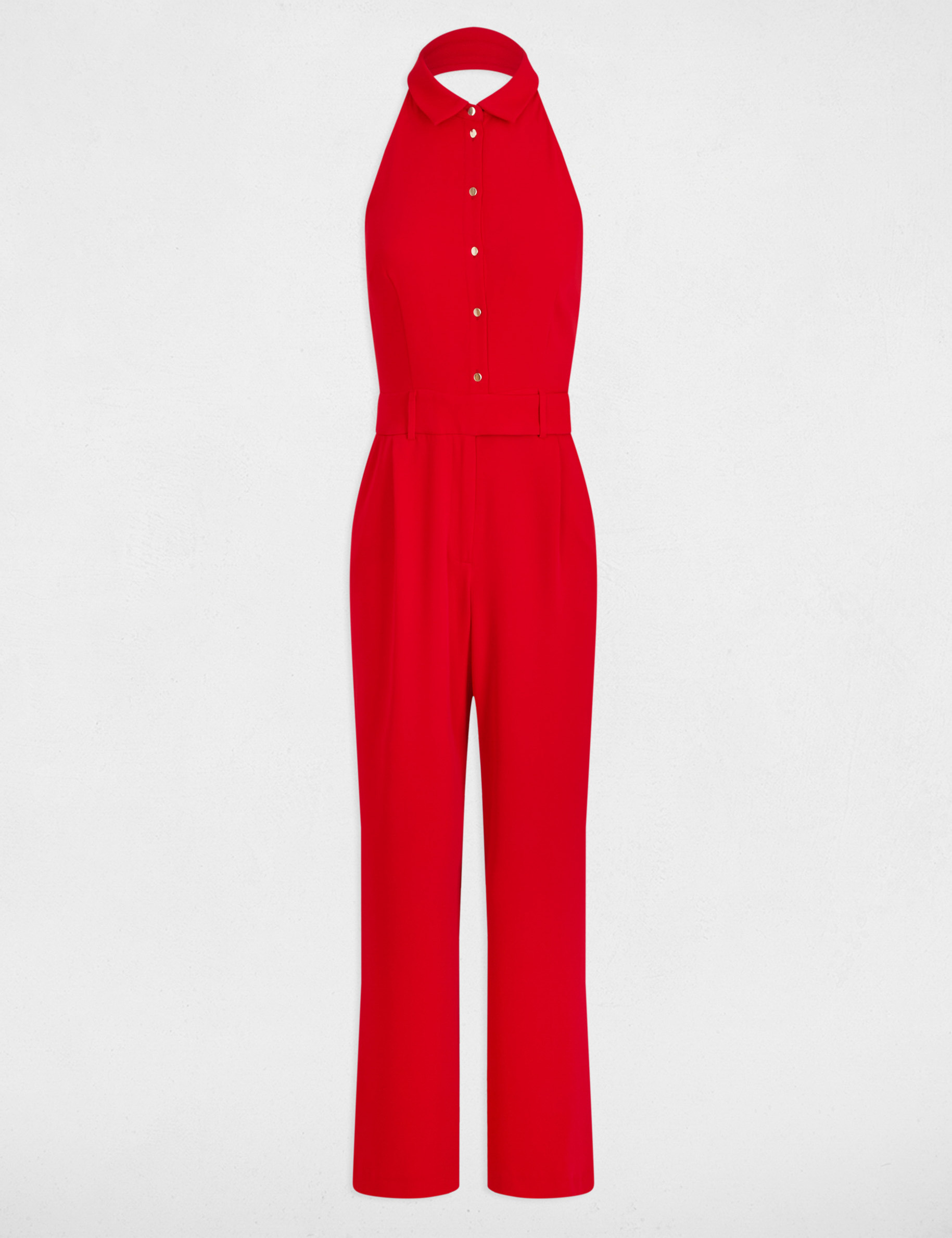 langer jumpsuit rot damen Langer Jumpsuit rot damen