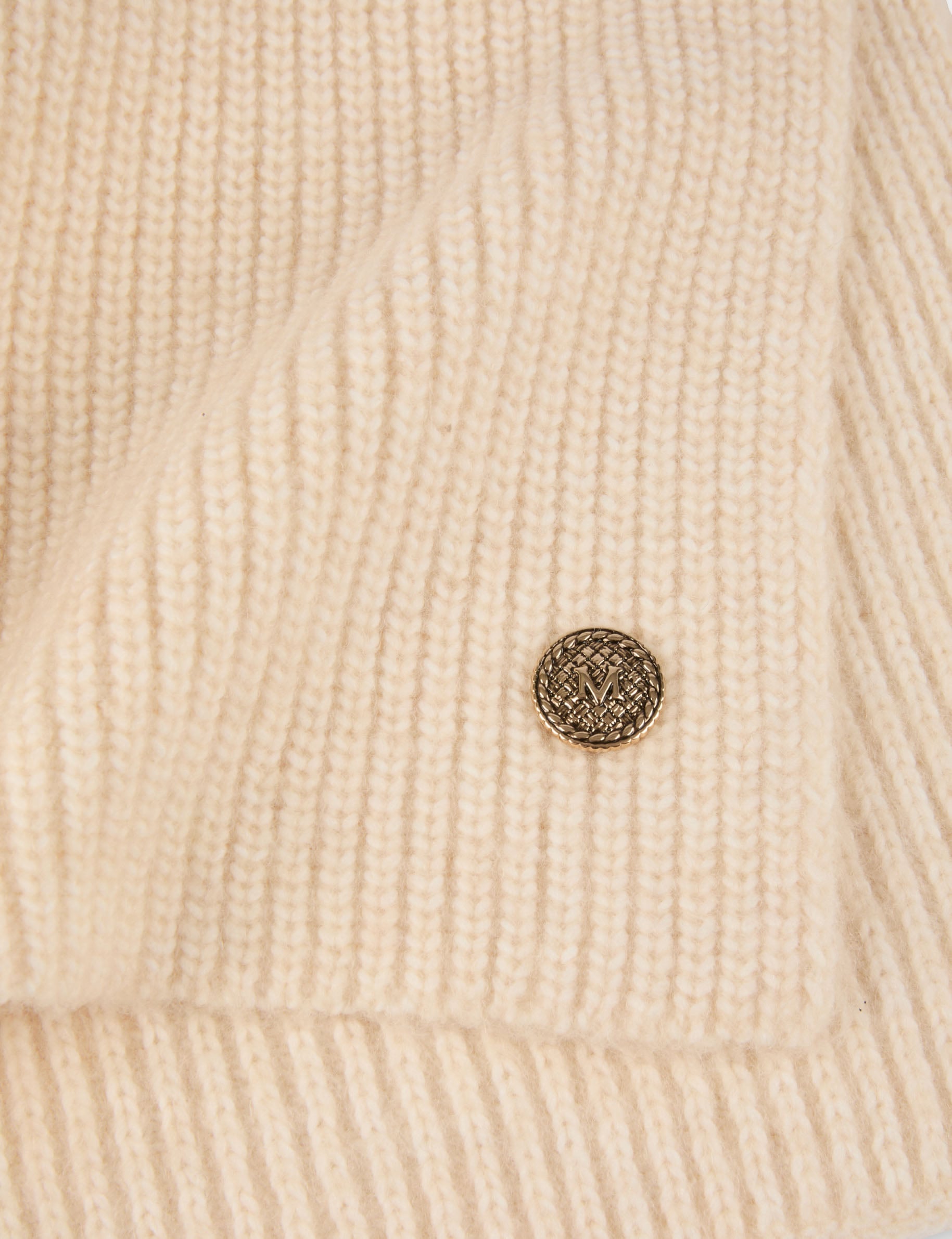 Strickschal elfenbein damen