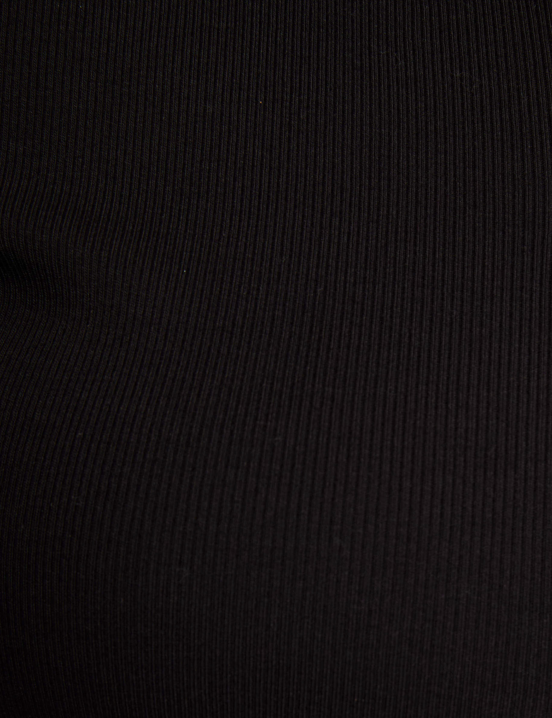 Kurzarm-T-Shirt schwarz damen
