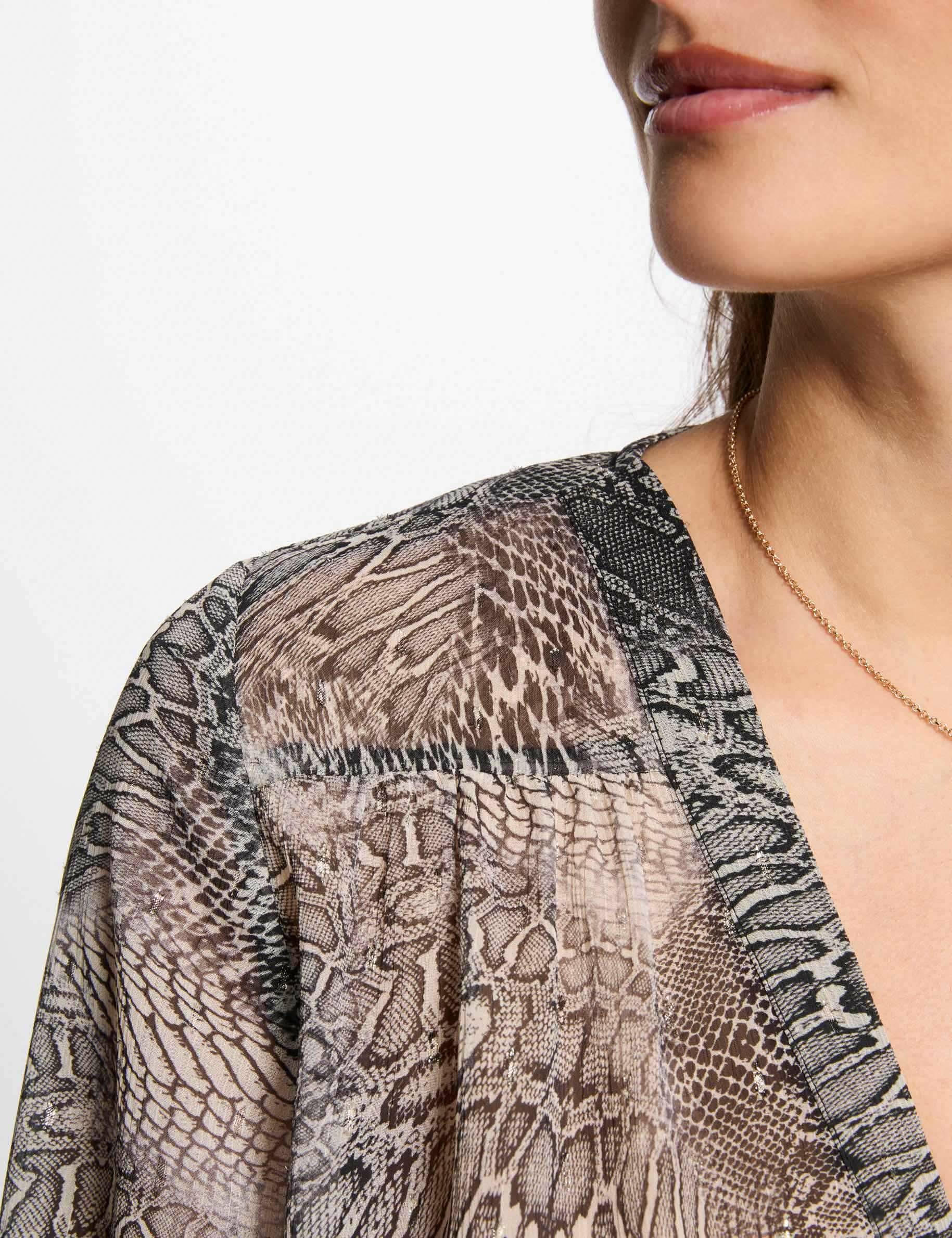 chemise manches longues multicolore femme Chemise manches longues multicolore femme
