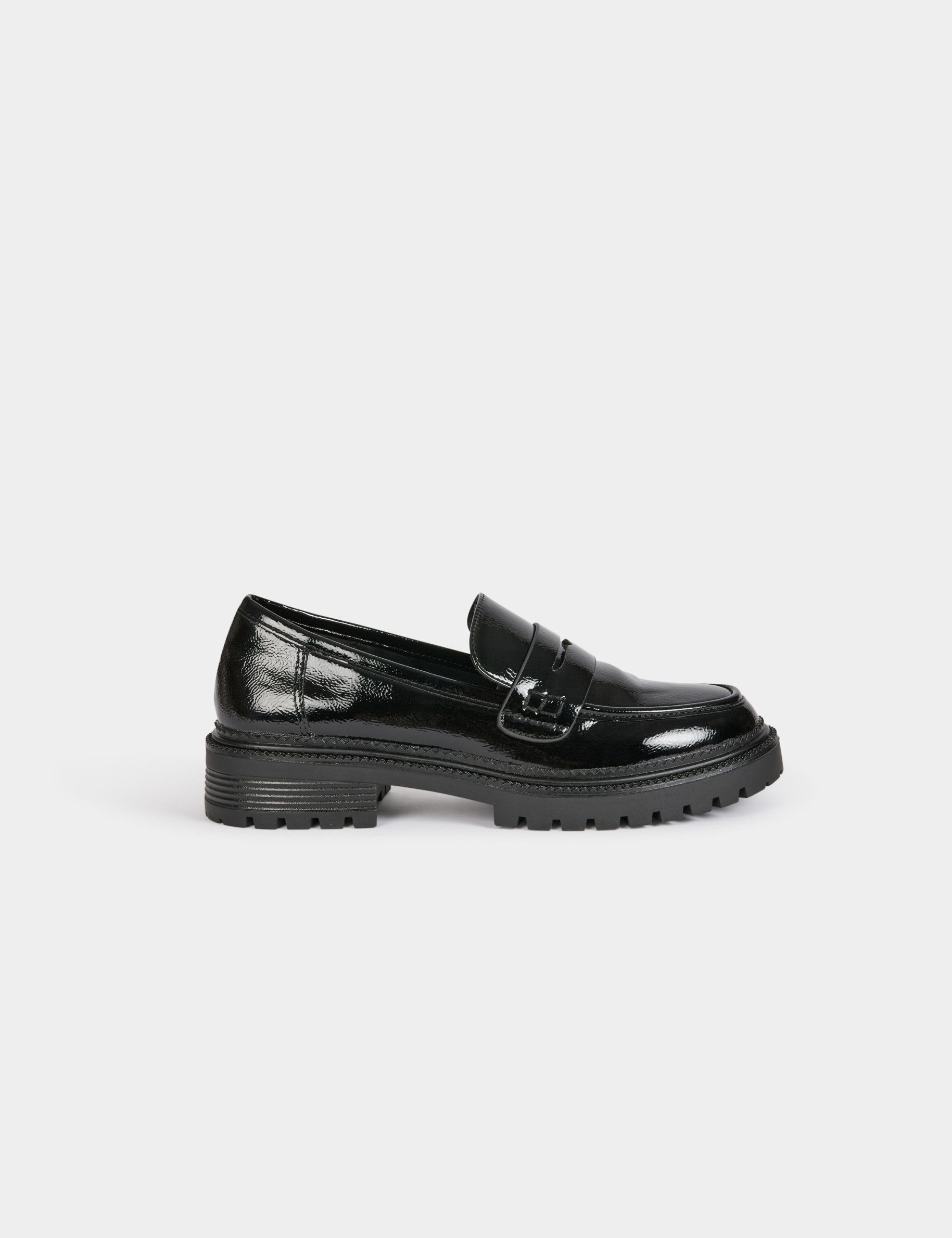 lack mokassins schwarz damen Lack-Mokassins schwarz damen
