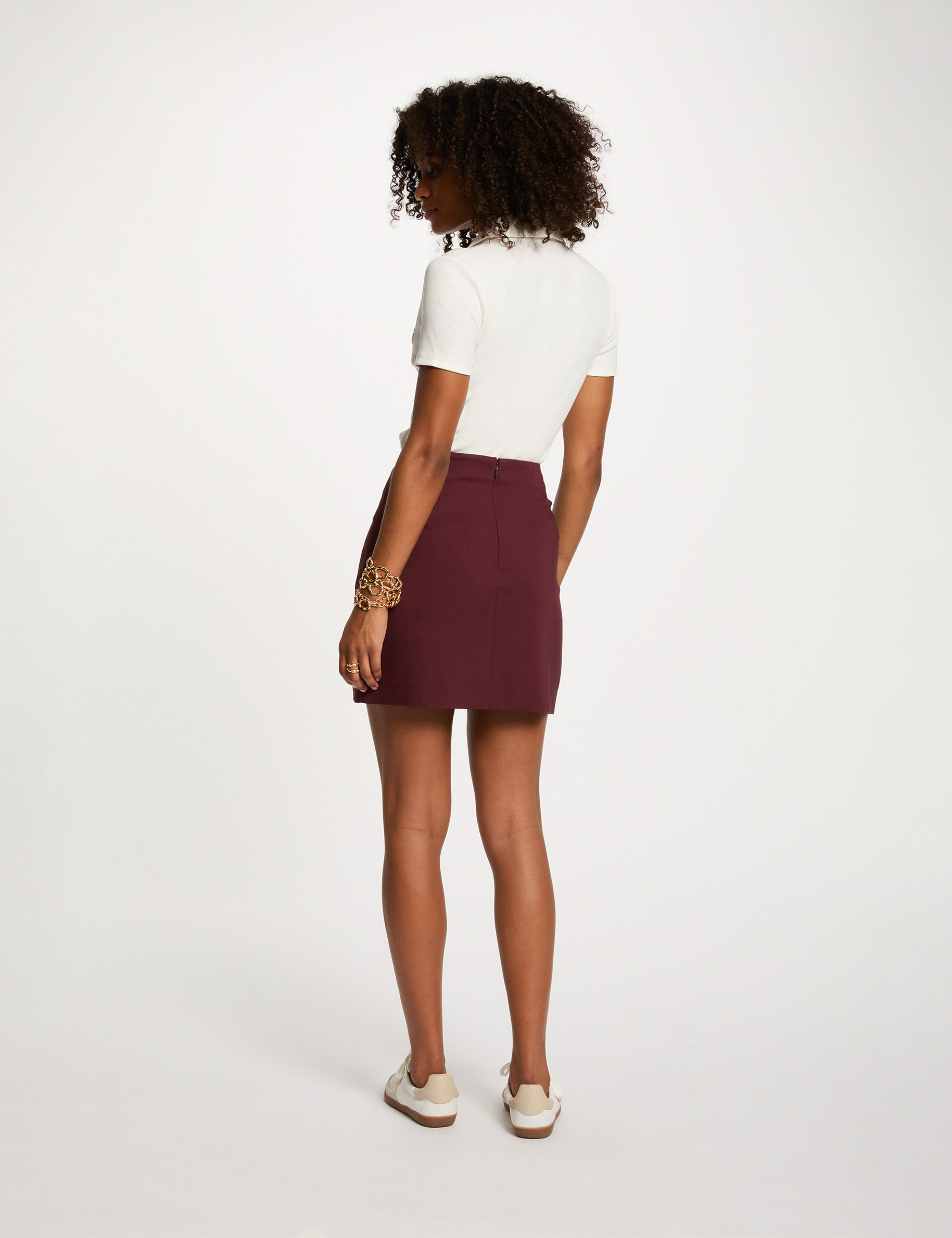 kurzer figurbetonter rock pflaume damen Kurzer, figurbetonter Rock pflaume damen