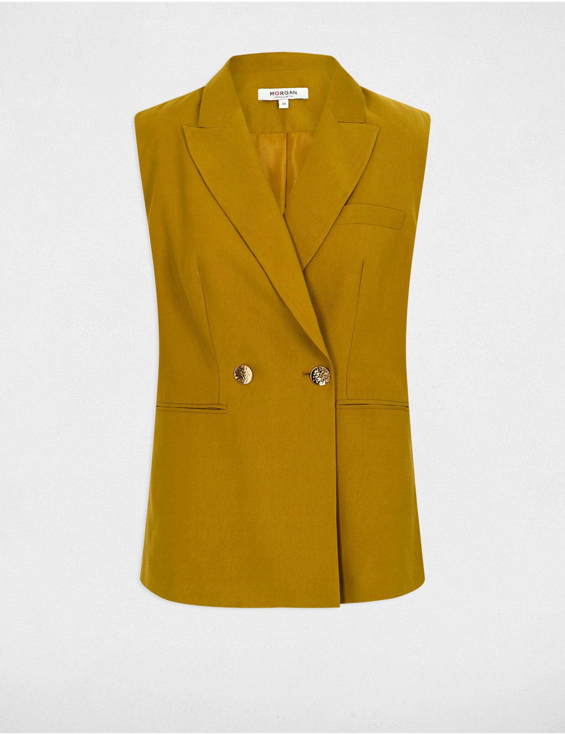 armelloser blazer khakigrun damen Ärmelloser Blazer khakigrün damen