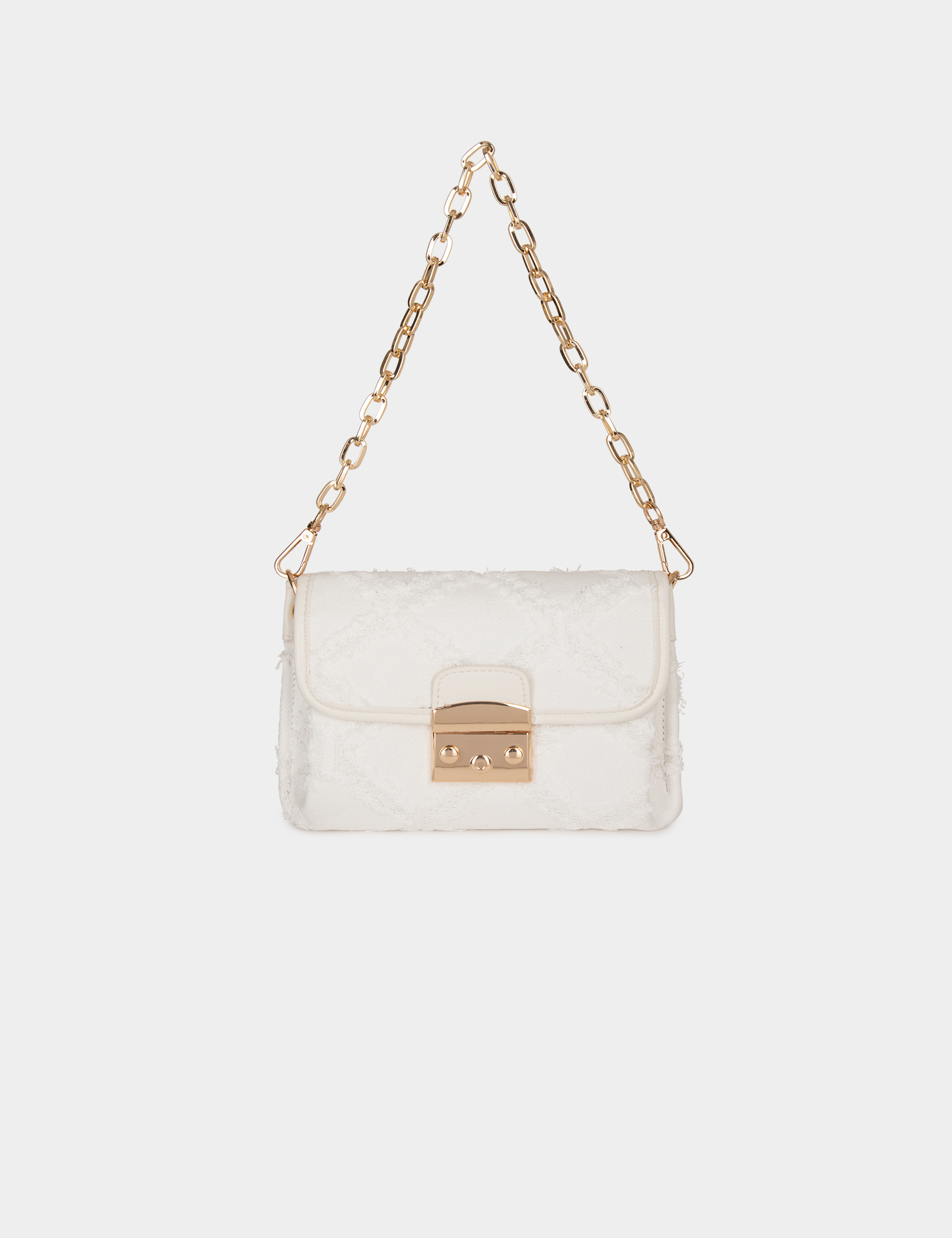 sac pochette franges ivoire femme Sac pochette � franges ivoire femme