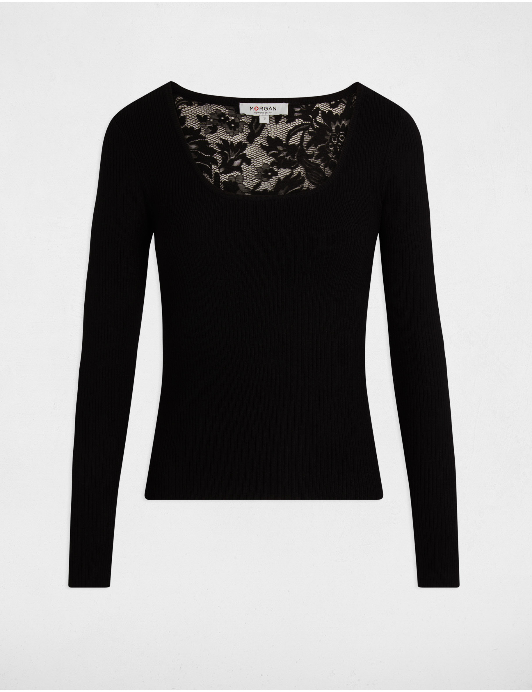 pull manches longues noir femme Pull manches longues noir femme