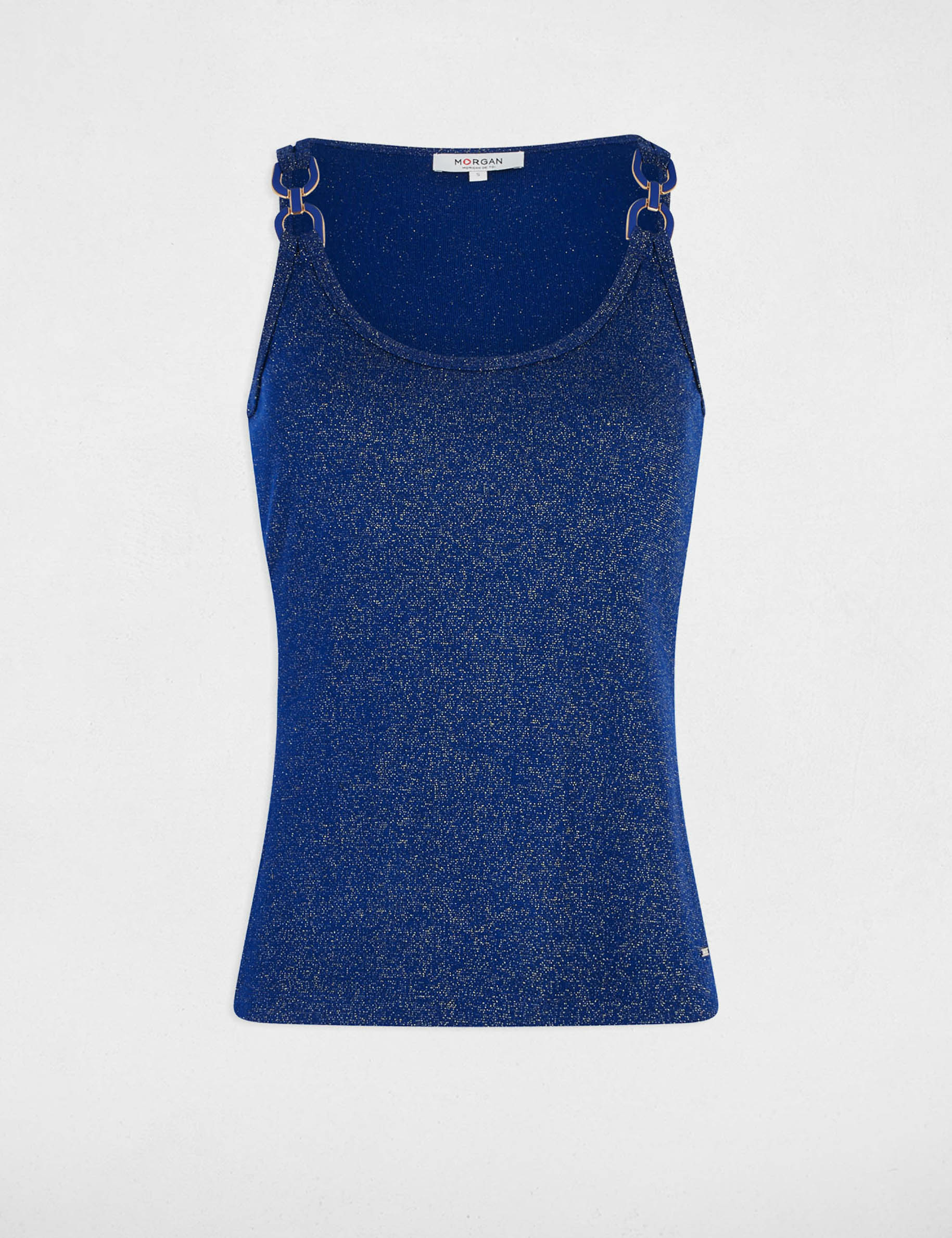 debardeur sans manches bleu electrique femme Débardeur sans manches bleu electrique femme