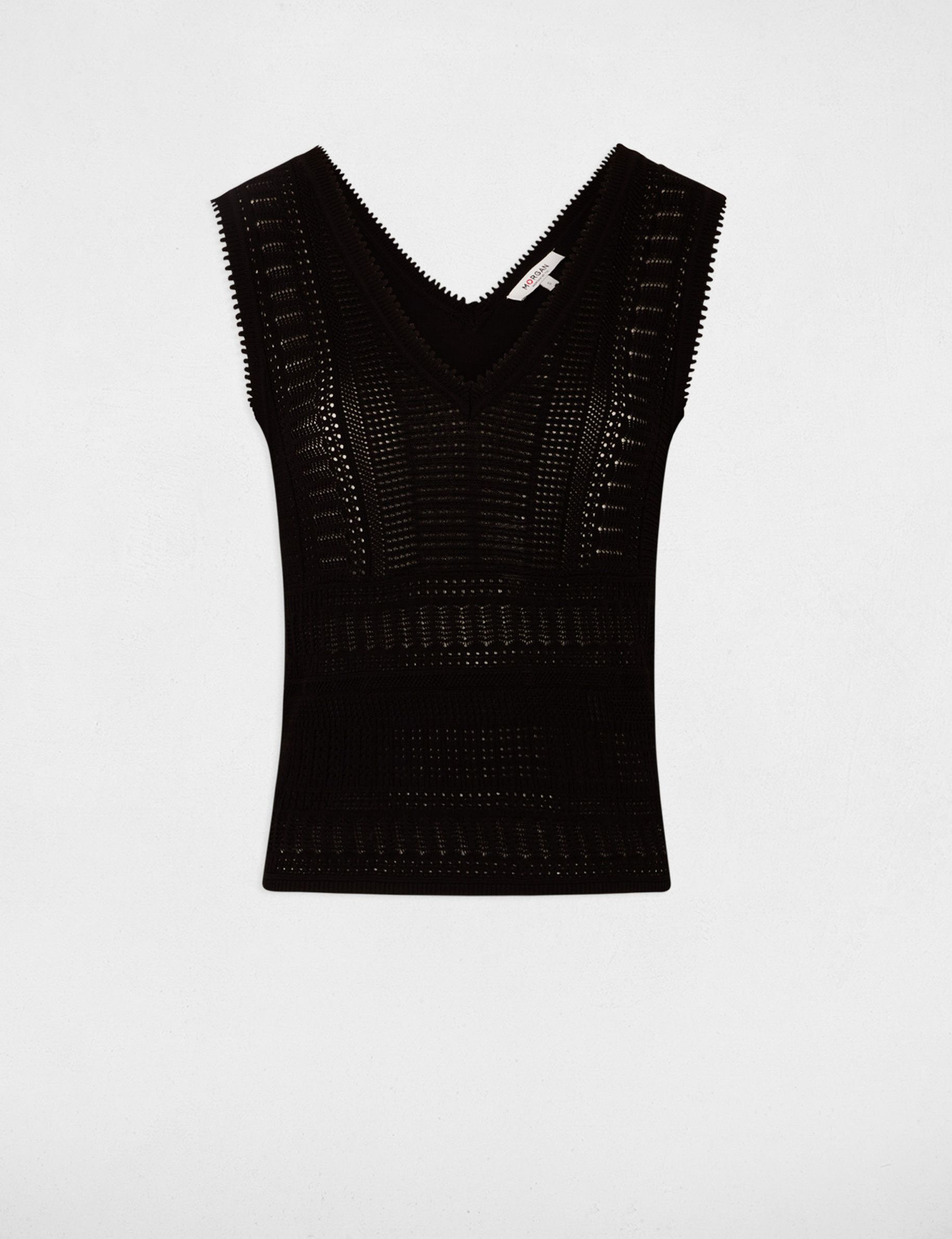 pullover mit ajourmuster schwarz damen Pullover mit Ajourmuster schwarz damen