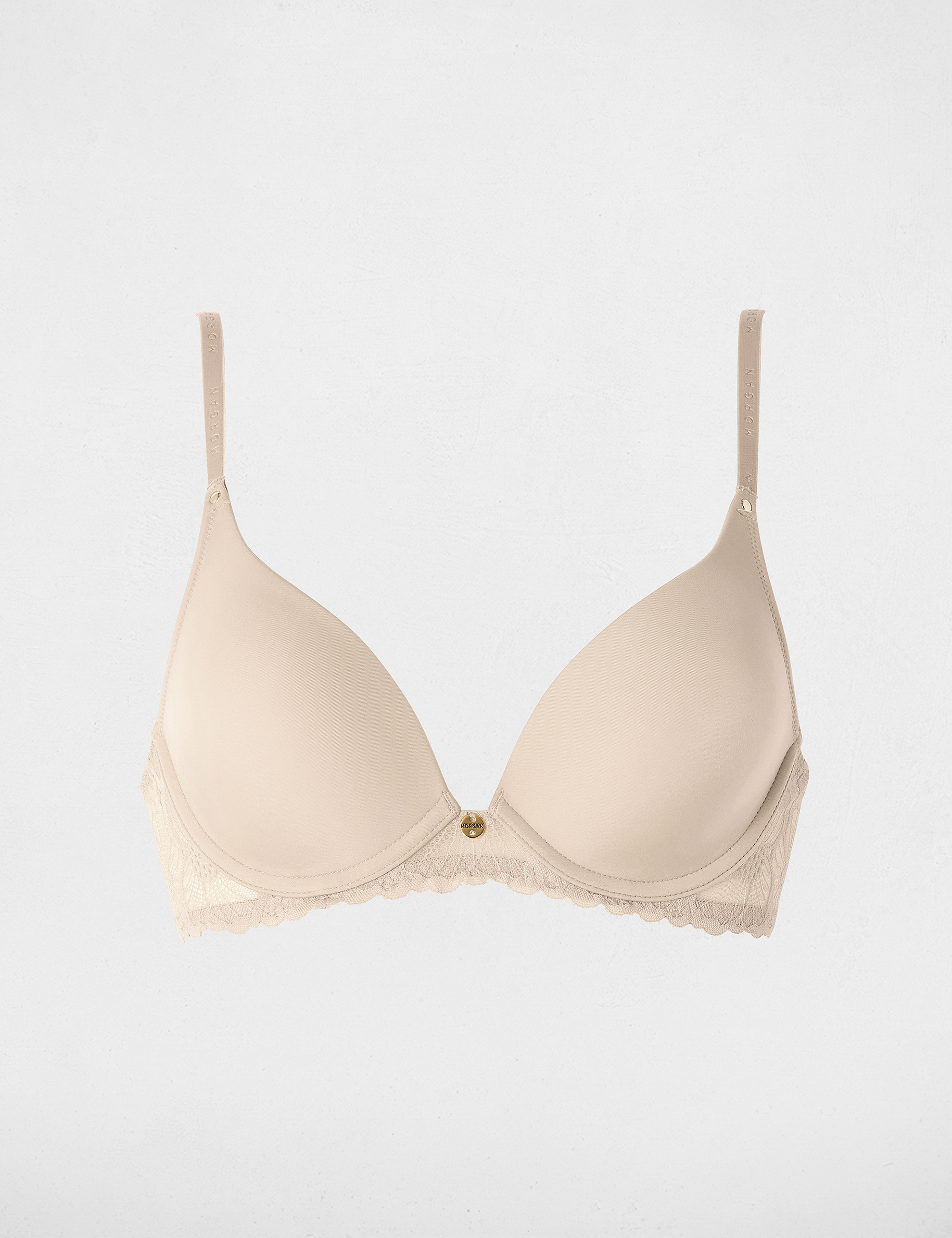 Spitzen-BH mit Cups beige damen