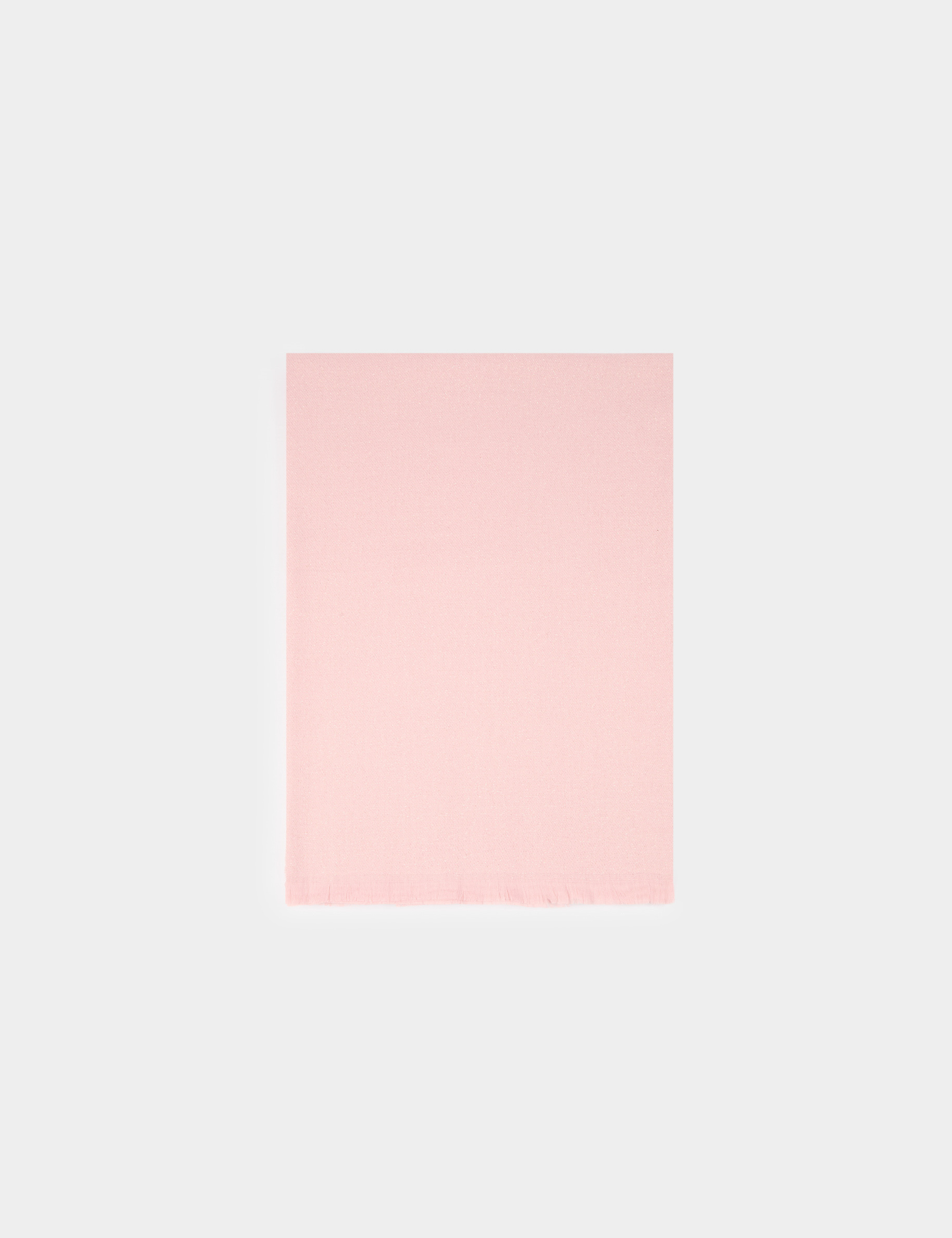echarpe rose poudree femme Écharpe rose poudrée femme