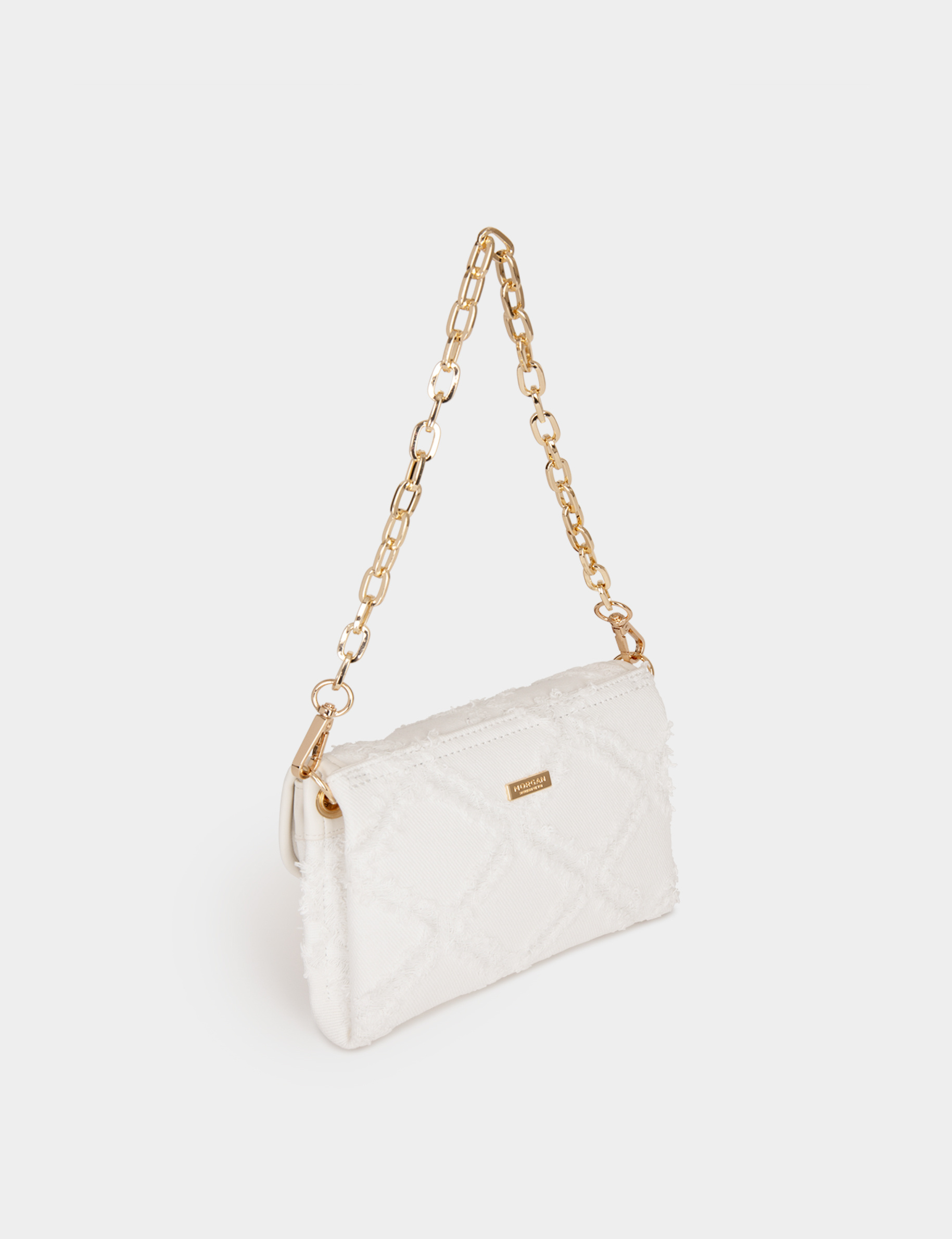 sac pochette franges ivoire femme Sac pochette � franges ivoire femme