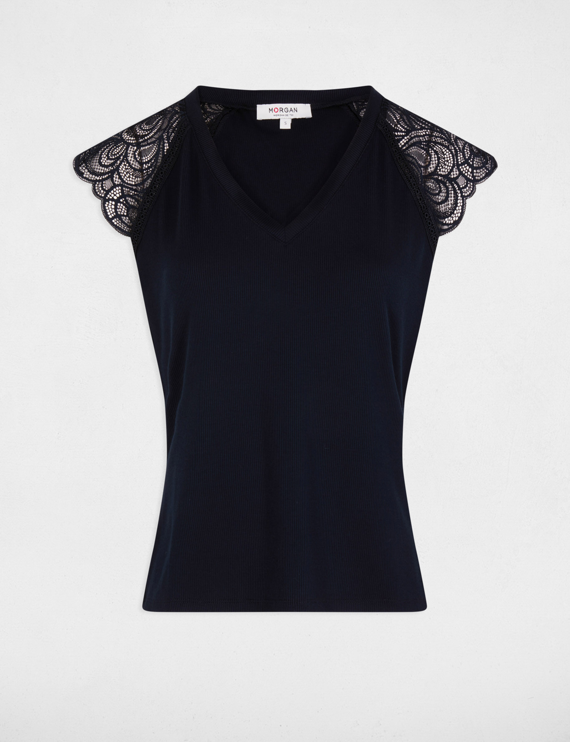 kurzarm t shirt marineblau damen Kurzarm-T-Shirt marineblau damen